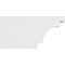 Ekena Millwork Standard Mediterranean Architectural Grade PVC Rafter Tail, 6"W X 8"H X 16"L RFTP06X08X16MED - alternate 3